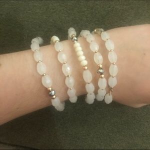 Pink and Gold Bracelet